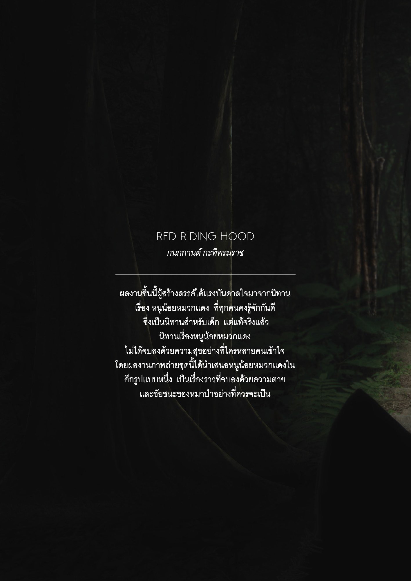 ภาพ PHOTOGRAPHIC ART THESIS EXHIBITION 2015 — หน้า 122